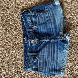 Dark wash Hollister Denim Shorts